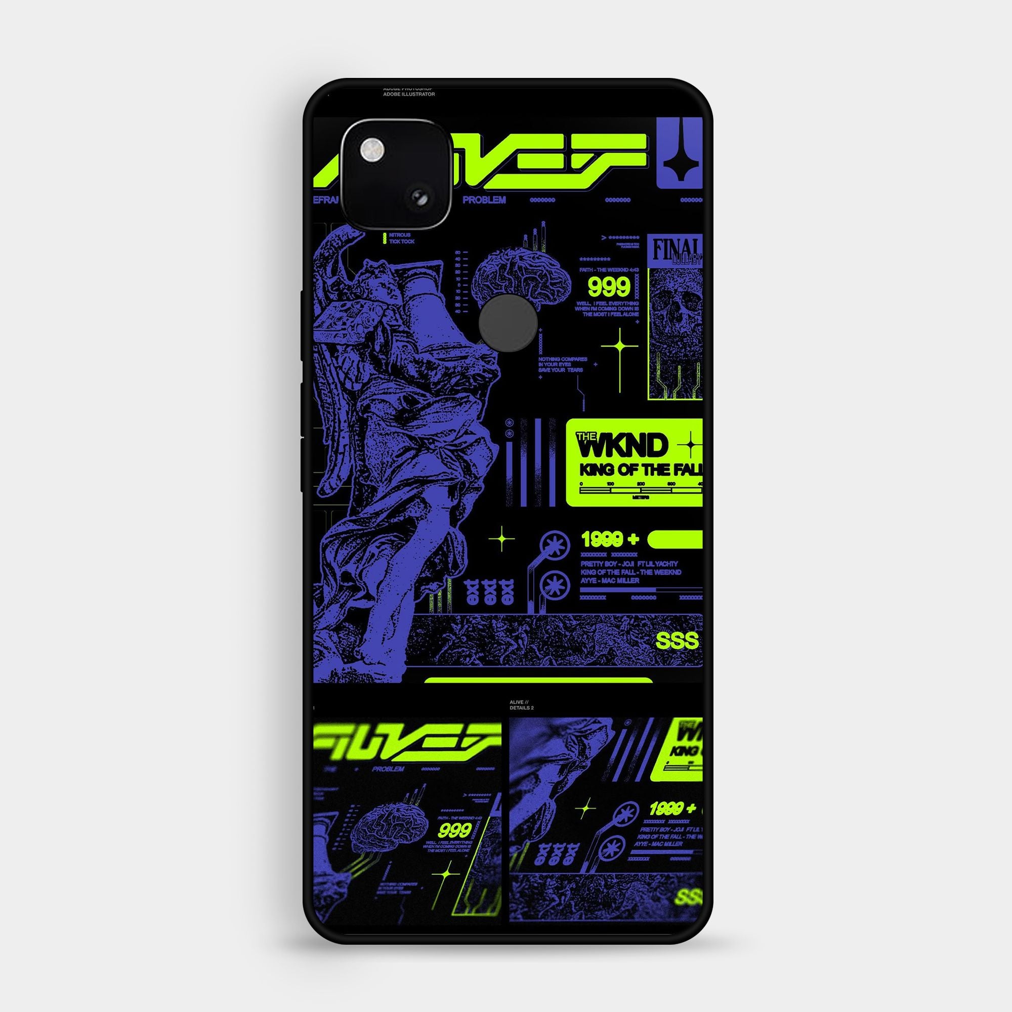 Google Pixel 4a - Wallpaper 084 - Premium Printed Glossy Phone Case