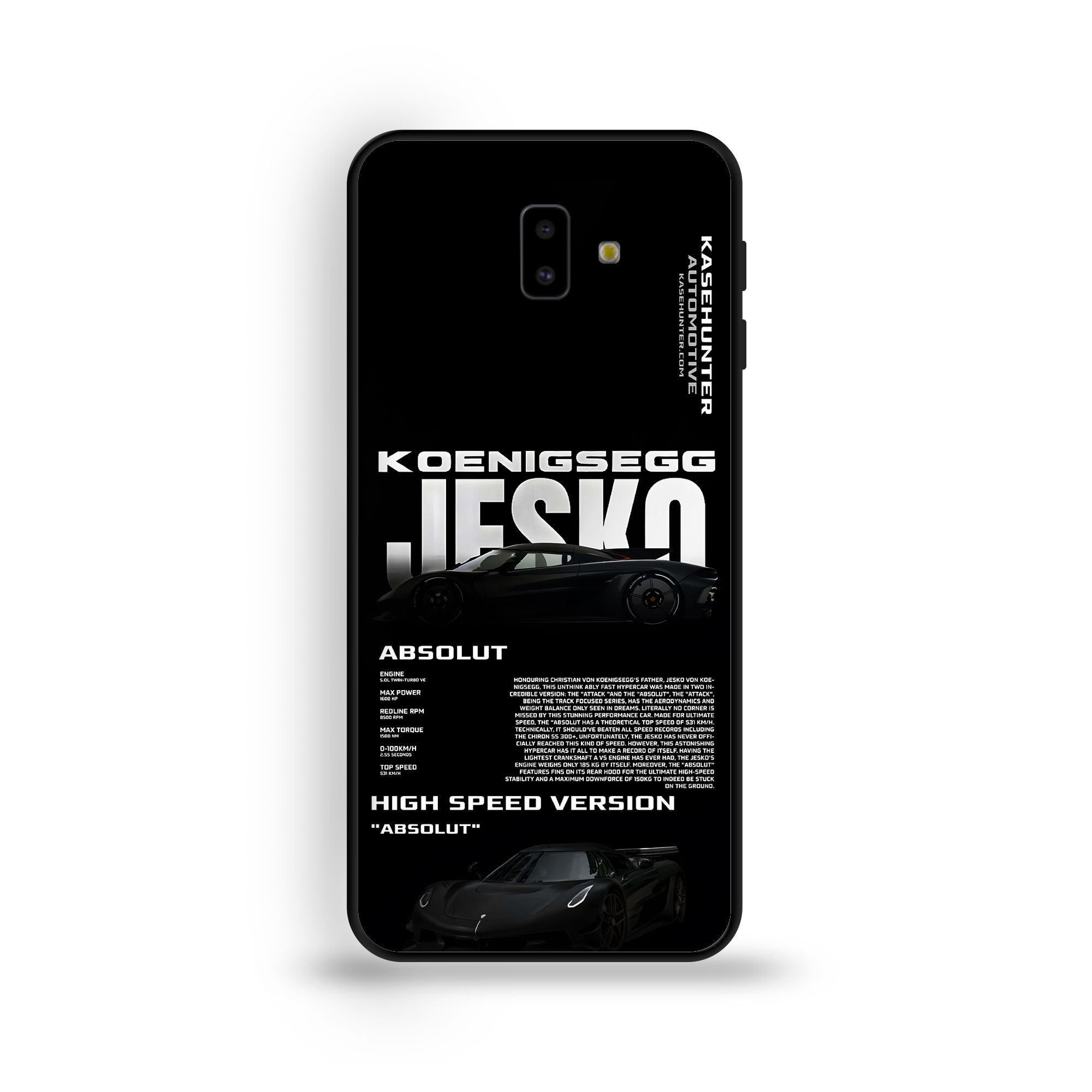 Samsung Galaxy J6 Plus - Wallpaper 169 - Premium Printed Glossy Phone Case