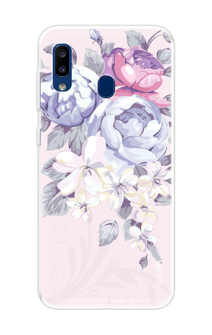 Floral Bunch Soft Cover for Samsung Galaxy A20