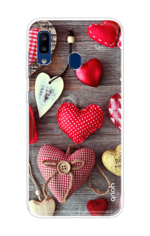 Valentine Hearts Soft Cover for Samsung Galaxy A20