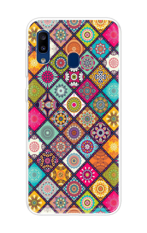 Multicolor Mandala Soft Cover for Samsung Galaxy A20