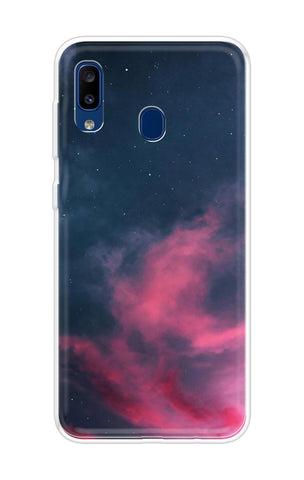 Moon Night Soft Cover For Samsung Galaxy A20
