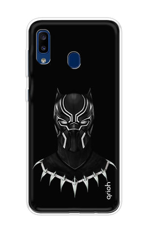 Dark Superhero Soft Cover for Samsung Galaxy A20