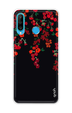 Floral Deco Soft Cover For Huawei P30 lite