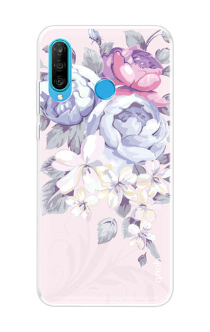Floral Bunch Soft Cover for Huawei P30 lite