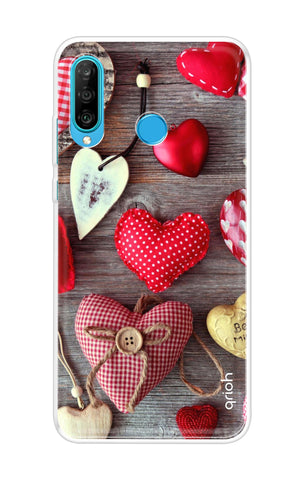 Valentine Hearts Soft Cover for Huawei P30 lite