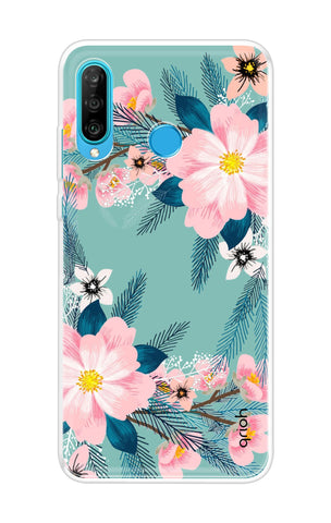 Wild flower Soft Cover for Huawei P30 lite