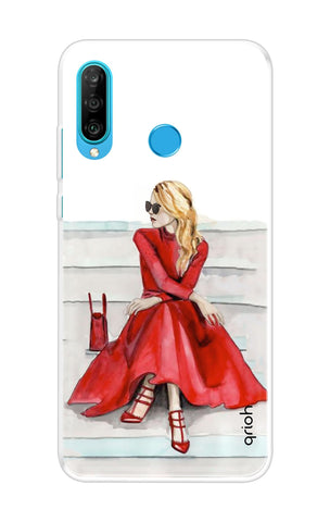 Still Waiting Soft Cover for Huawei P30 lite