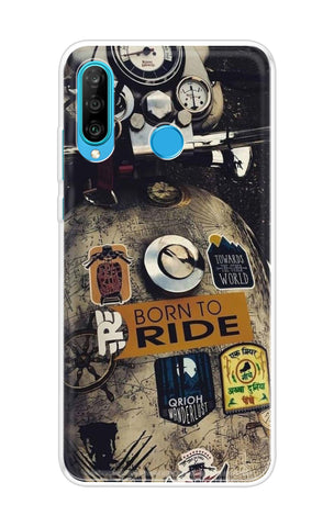 Ride Mode On Soft Cover for Huawei P30 lite