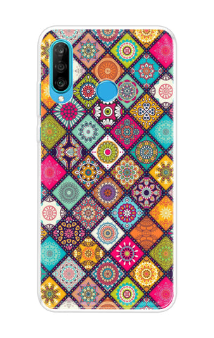 Multicolor Mandala Soft Cover for Huawei P30 lite