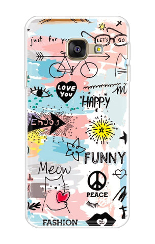 Happy Doodle Soft Cover for Samsung A5 2016