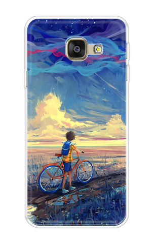 Riding Bicycle to Dreamland Soft Cover for Samsung A5 2016