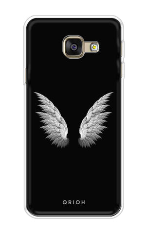 White Angel Wings Soft Cover for Samsung A5 2016