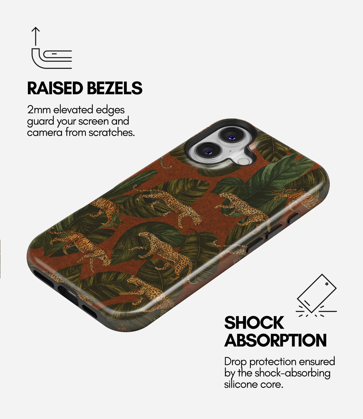 Savanna Stalk Premium Tough Shining Phone Case (Double Layer) Available For All iPhone Models