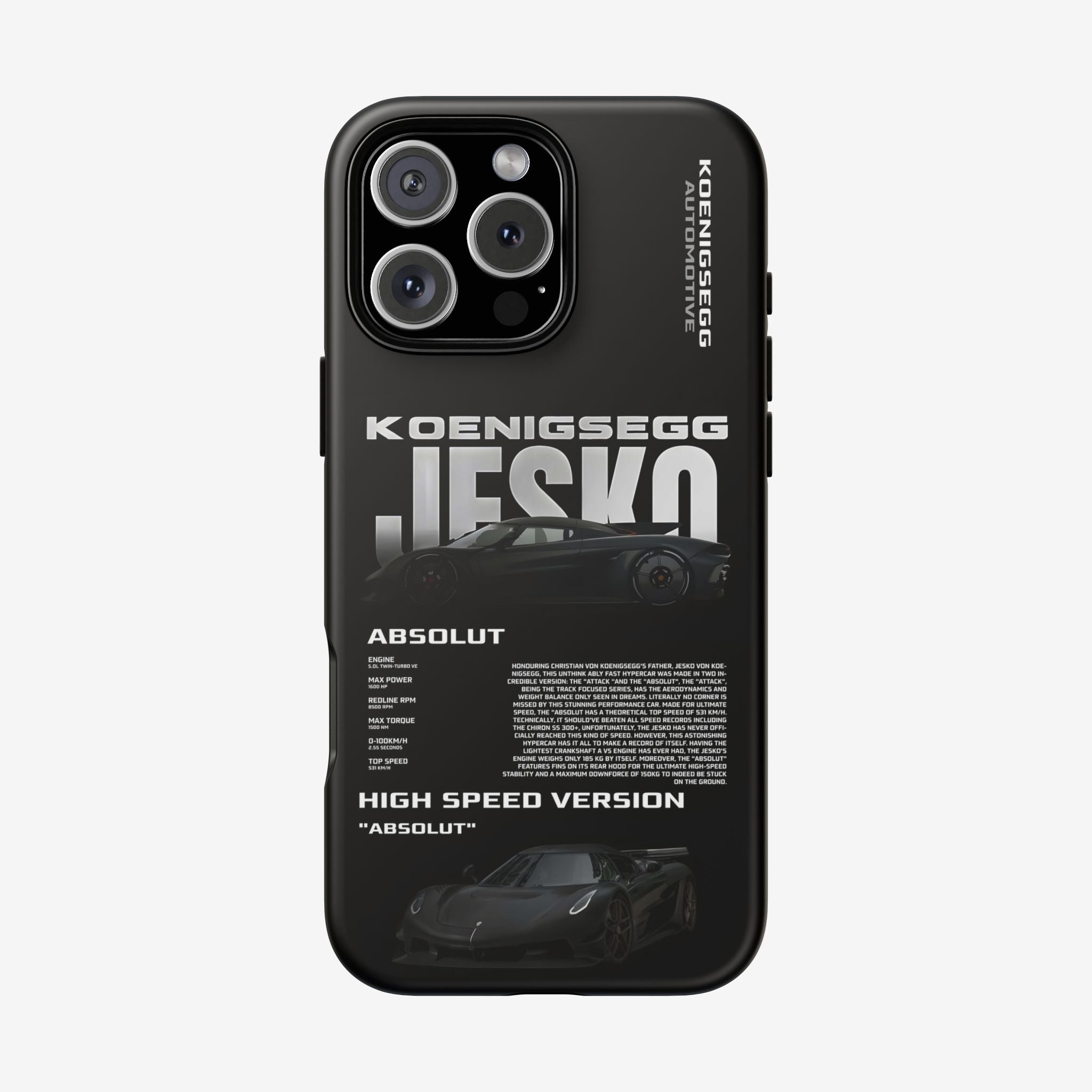 Midnight Motion Tough Case  Available For All iPhone Models