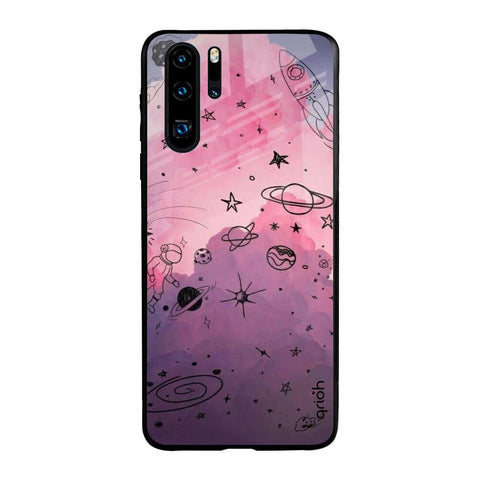 Space Doodles Glossy Case for Huawei P30 Pro