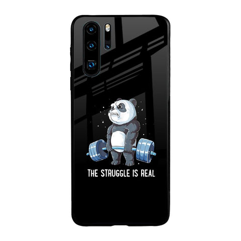 Real Struggle Glossy Case for Huawei P30 Pro