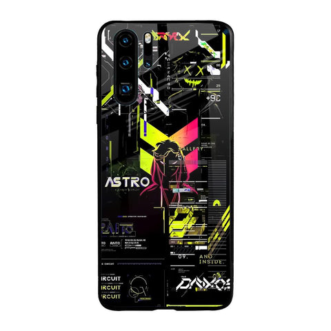 Astro Glitch Glossy Case for Huawei P30 Pro