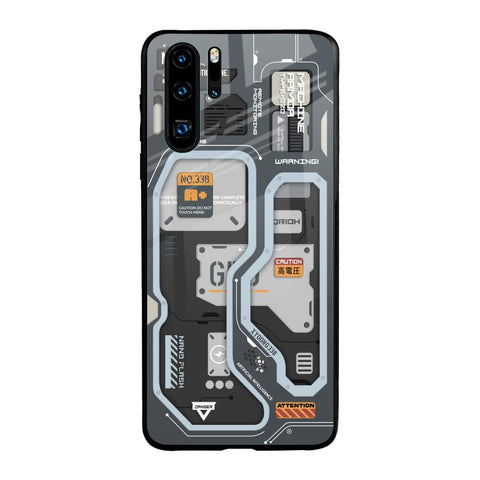 Retro Futuristic Glossy Case for Huawei P30 Pro