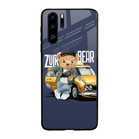 Adventurous Bear Glossy Case for Huawei P30 Pro
