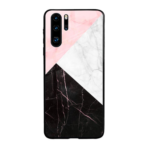 Marble Collage Art Glossy Case For Huawei P30 Pro