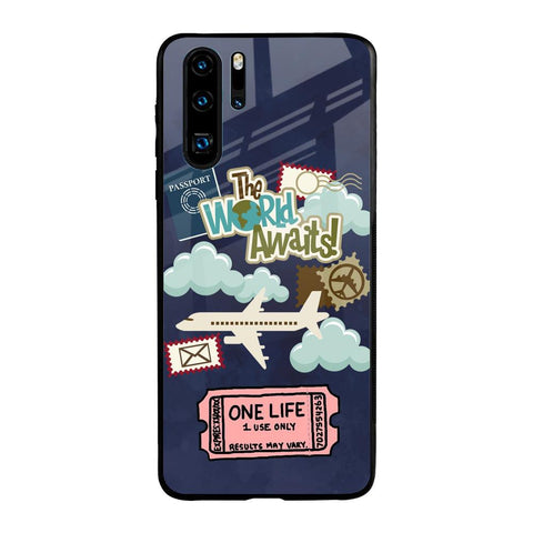 Tour The World Glossy Case For Huawei P30 Pro