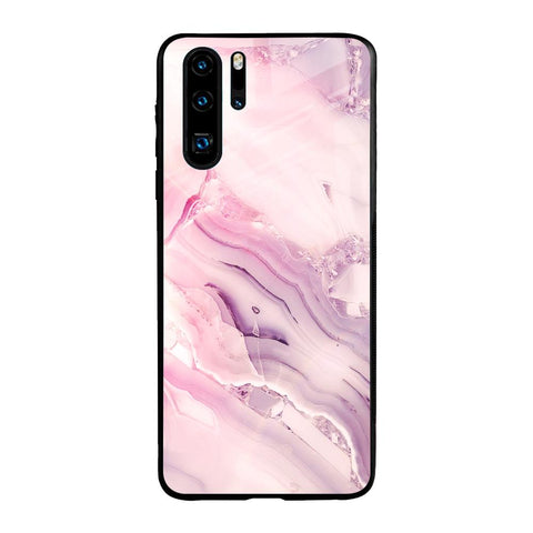 Diamond Pink Gradient Glossy Case For Huawei P30 Pro