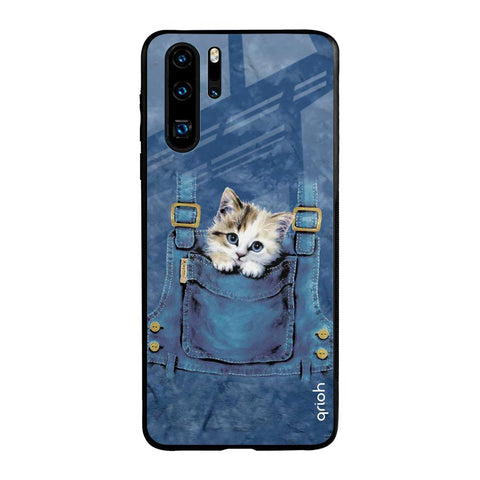 Kitty In Pocket Glossy Case For Huawei P30 Pro