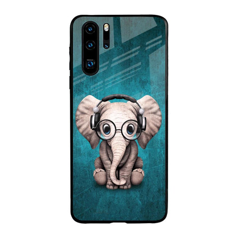 Adorable Baby Elephant Glossy Case For Huawei P30 Pro