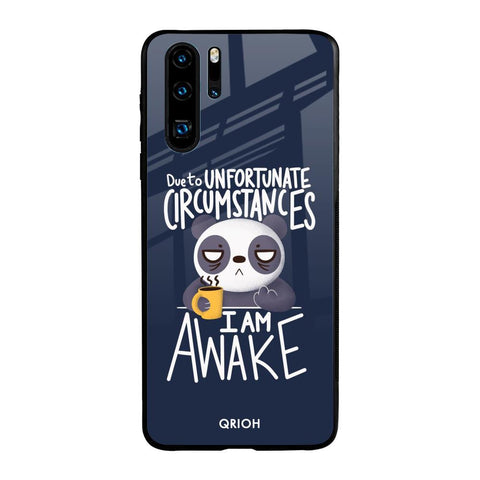 Struggling Panda Glossy Case for Huawei P30 Pro