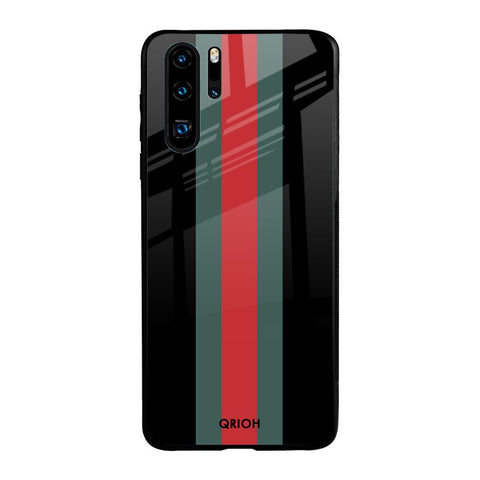 Vertical Stripes Glossy Case for Huawei P30 Pro