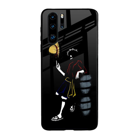 Luffy Line Art Glossy Case for Huawei P30 Pro