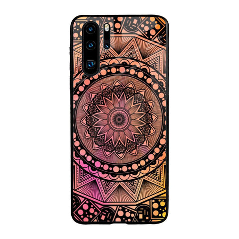 Floral Mandala Glossy Case for Huawei P30 Pro