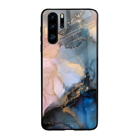 Marble Ink Abstract Glossy Case for Huawei P30 Pro