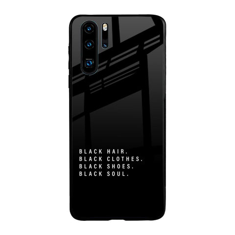 Black Soul Glossy Case for Huawei P30 Pro