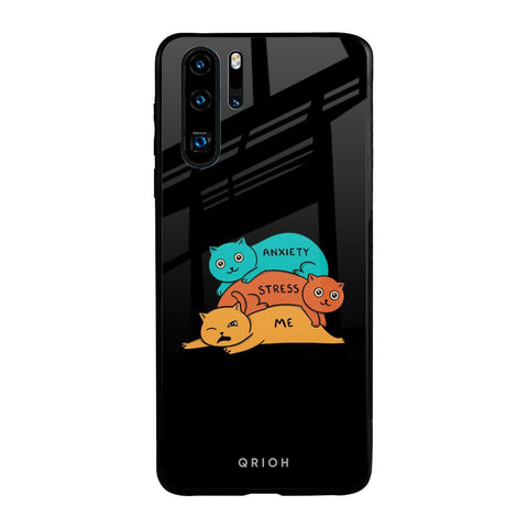 Anxiety Stress Glossy Case for Huawei P30 Pro