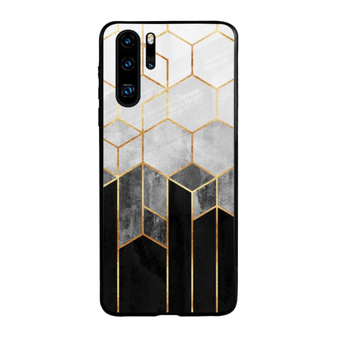 Tricolor Pattern Glossy Case for Huawei P30 Pro