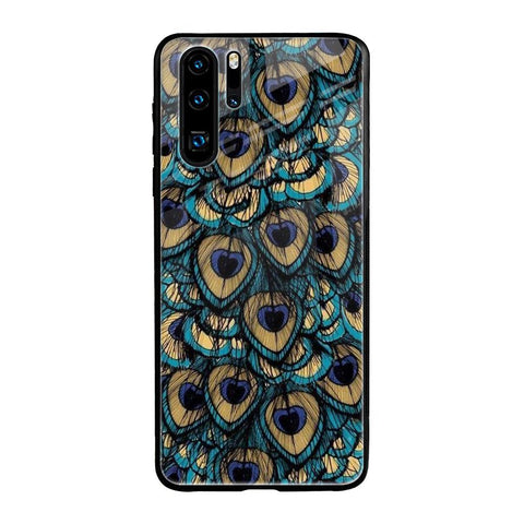 Peacock Feathers Glossy case for Huawei P30 Pro