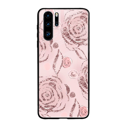 Shimmer Roses Glossy case for Huawei P30 Pro