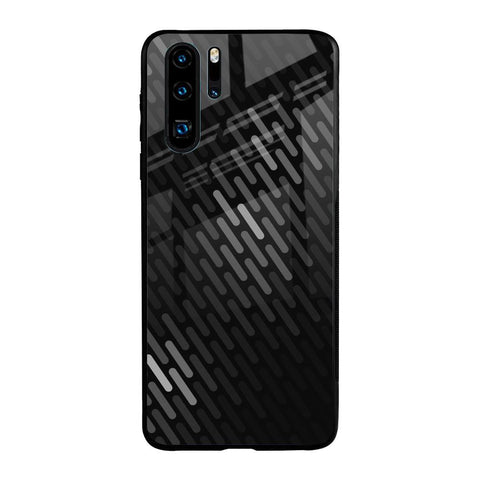 Dark Abstract Pattern Glossy Case For Huawei P30 Pro
