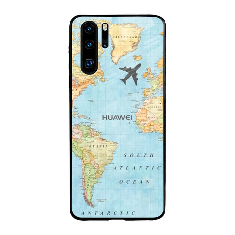 Fly Around The World Glossy Case for Huawei P30 Pro