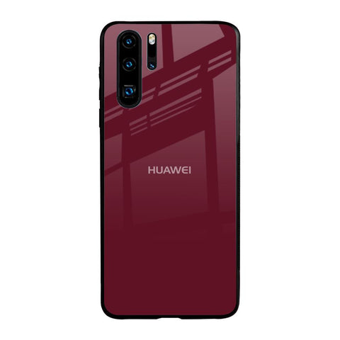 Classic Burgundy Glossy Case for Huawei P30 Pro