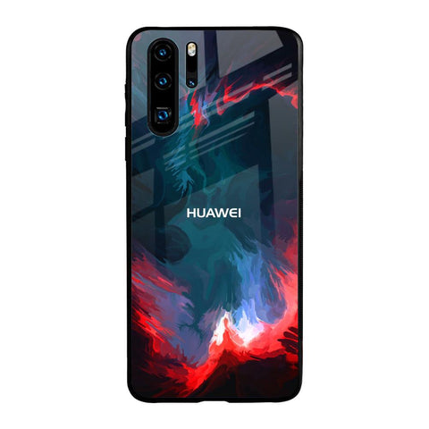 Brush Art Glossy Case For Huawei P30 Pro