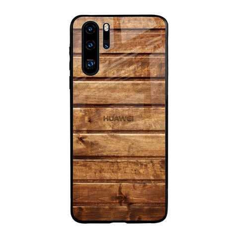 Wooden Planks Glossy Case for Huawei P30 Pro