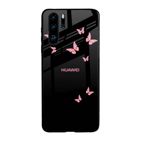 Fly Butterfly Glossy Case for Huawei P30 Pro