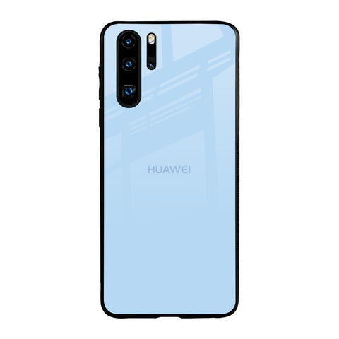Pastel Sky Blue Glossy Case for Huawei P30 Pro