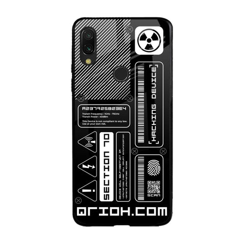 Futuristic Art Glossy Case for Xiaomi Redmi Note 7 Pro