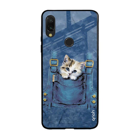 Kitty In Pocket Glossy Case For Xiaomi Redmi Note 7 Pro