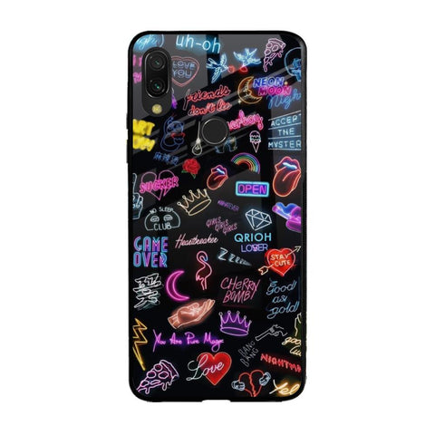Accept The Mystery Glossy Case for Xiaomi Redmi Note 7 Pro