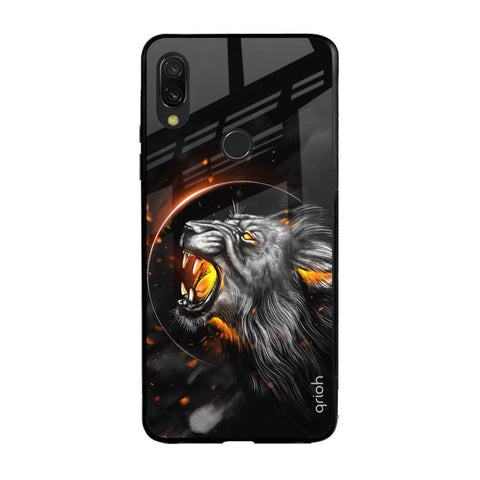 Aggressive Lion Glossy Case for Xiaomi Redmi Note 7 Pro